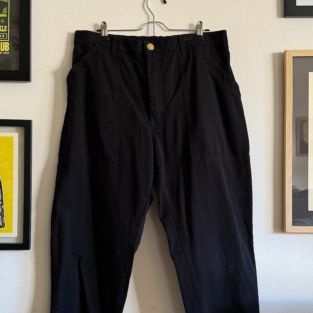 BIG BUD PRESS Regular/XL PENCIL PANTS Basic Black